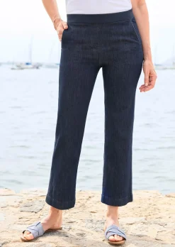 Schlupfjeans VERA mit weitem Bein