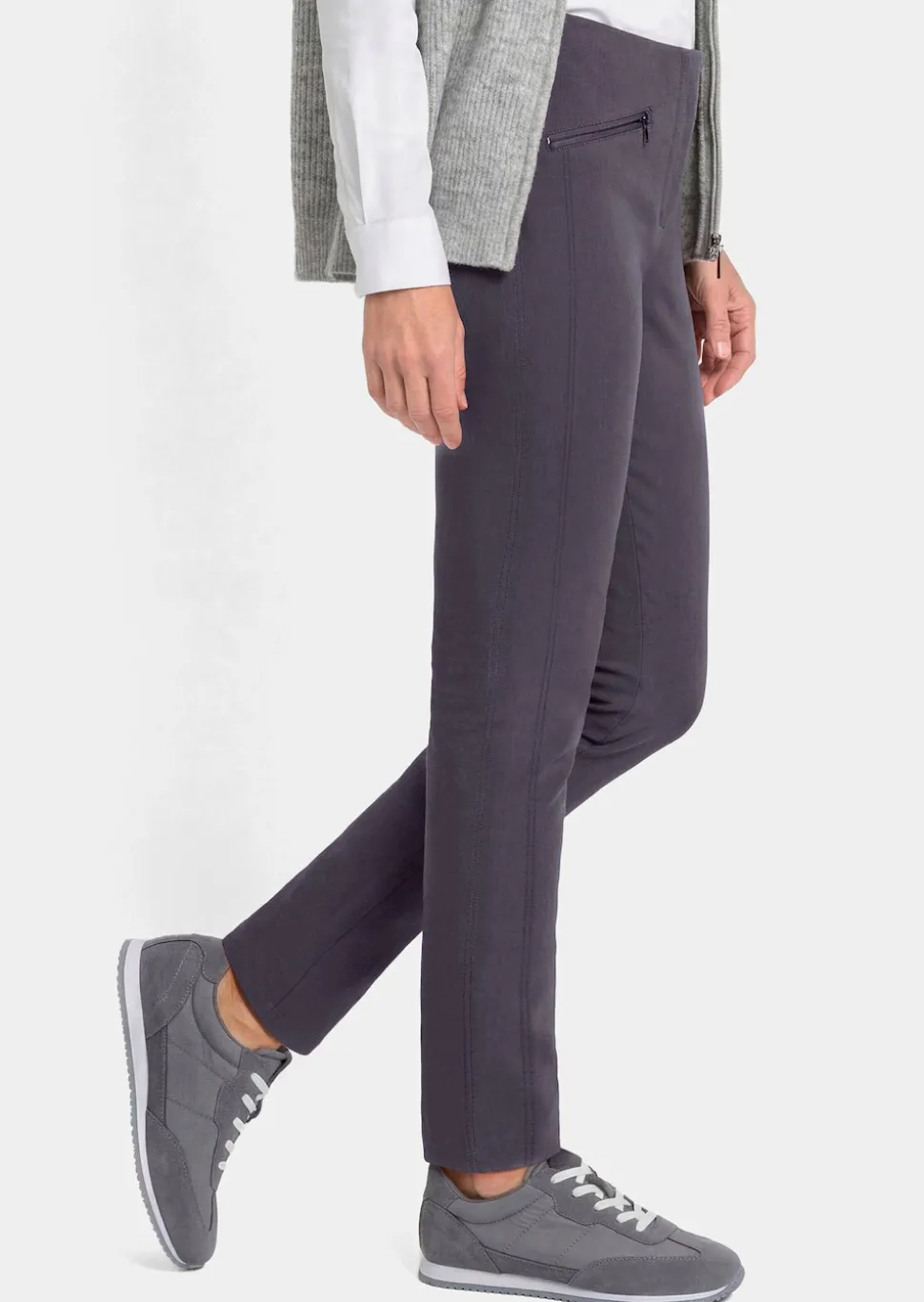 Schmale Bengalinhose LOUISA innen angeraut