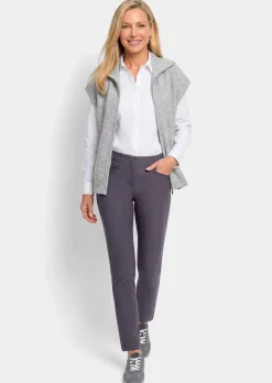 Schmale Bengalinhose LOUISA innen angeraut