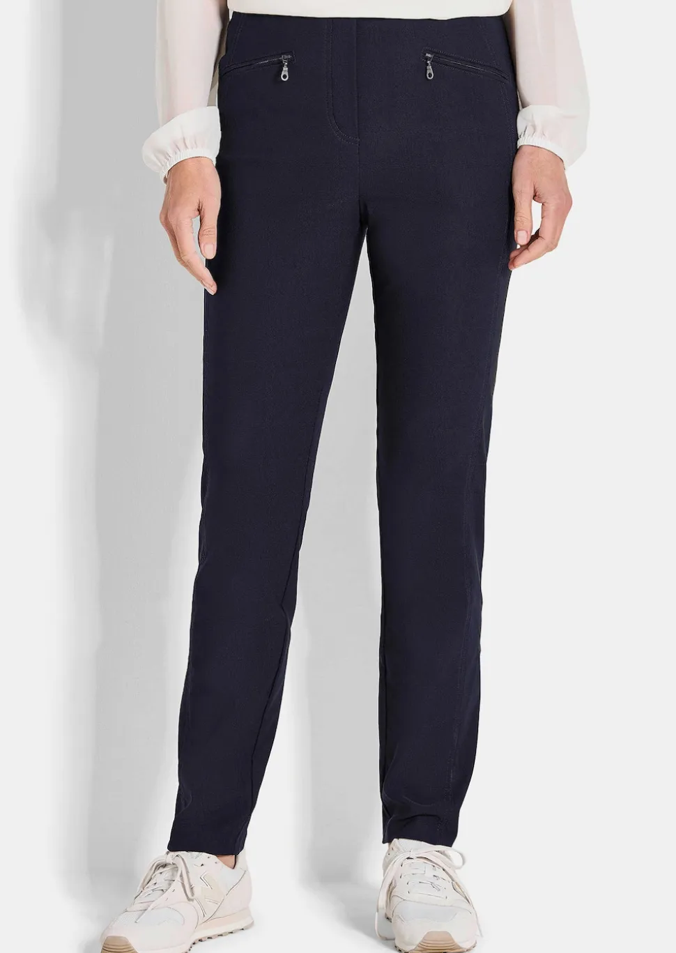 Schmale Bengalinhose LOUISA innen angeraut