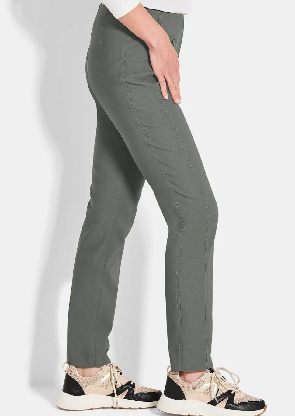 Schmale Bengalinhose LOUISA innen angeraut