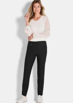 Schmale Bengalinhose LOUISA innen angeraut