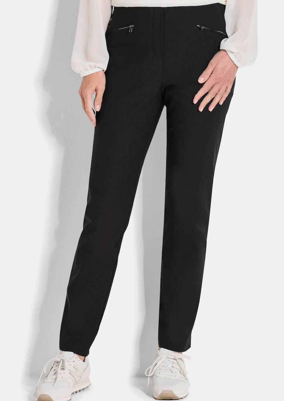Schmale Bengalinhose LOUISA innen angeraut