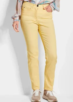 Schmale High-Stretch-Jeans LOUISA