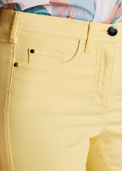 Schmale High-Stretch-Jeans LOUISA