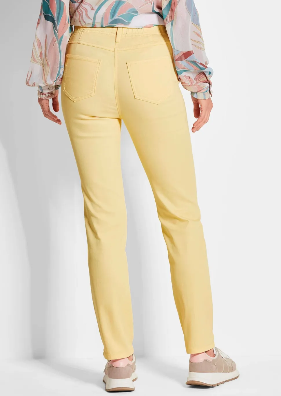 Schmale High-Stretch-Jeans LOUISA