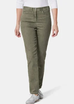 Schmale High-Stretch-Jeans LOUISA