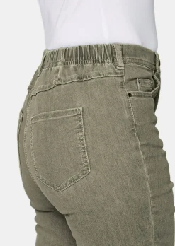 Schmale High-Stretch-Jeans LOUISA