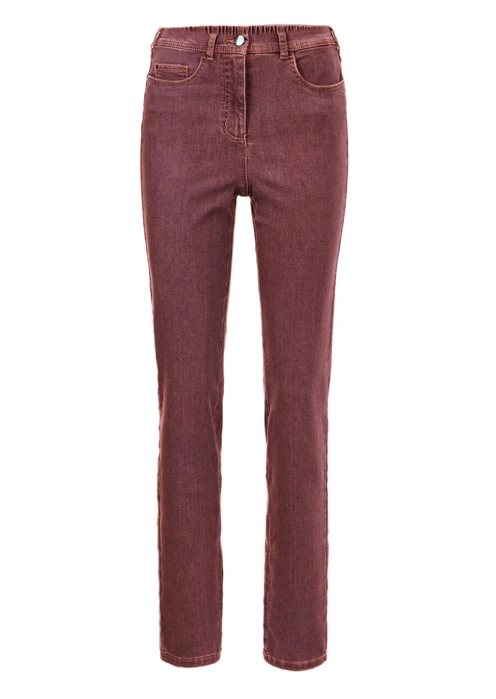 Schmale High-Stretch-Jeans LOUISA