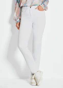 Schmale High-Stretch-Jeans LOUISA