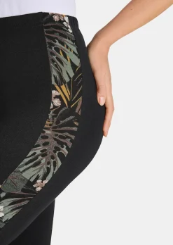Seidig glänzende Leggings im Doppelpack