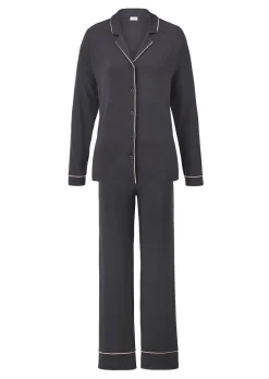 Seidig glänzender Pyjama aus Modal