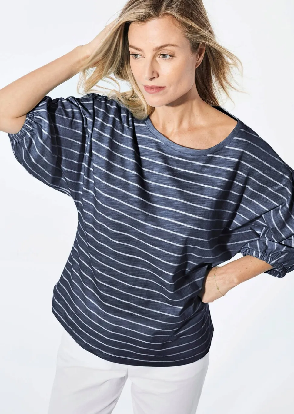 Shirt aus Effektgarn