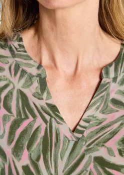 Shirt aus kühlendem Viskose-Jersey