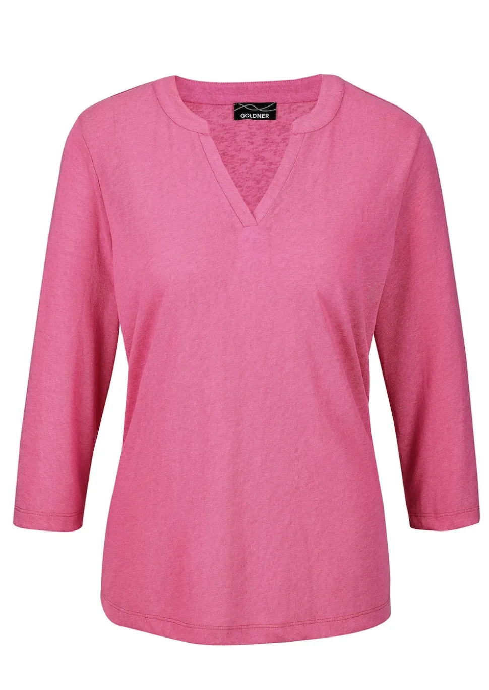 Shirt aus luftigem Viskosejersey