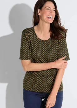 Shirt aus Viskose-Jersey