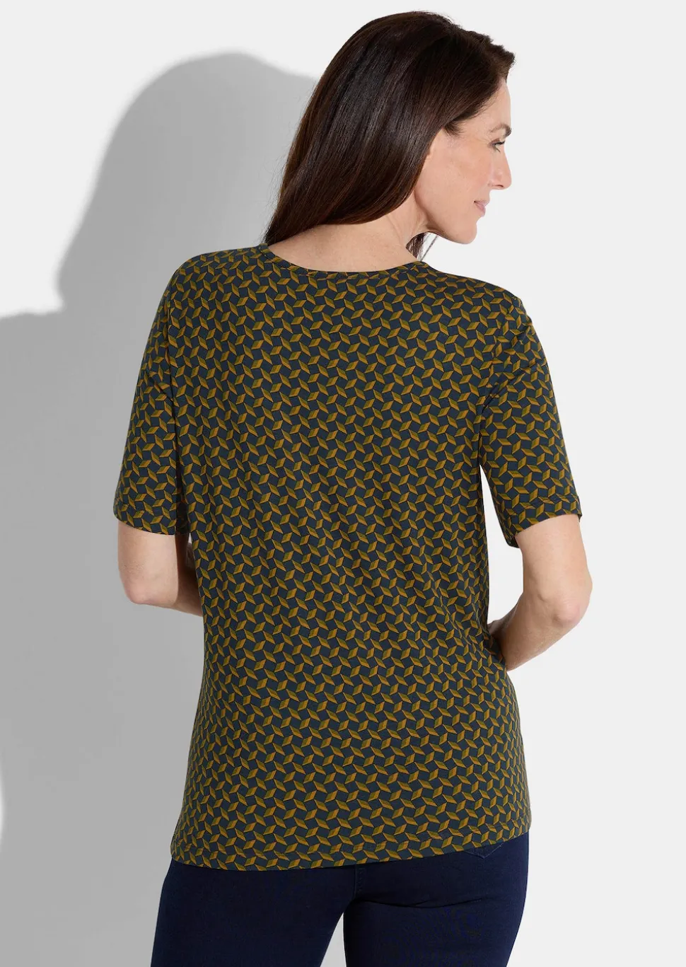 Shirt aus Viskose-Jersey