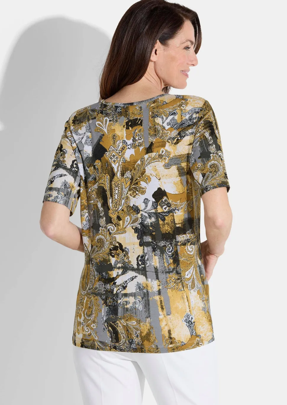 Shirt aus Viskose-Jersey