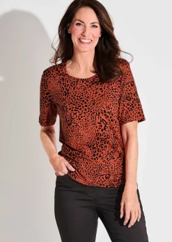 Shirt in Animal Print