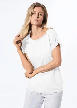 Shirt in Leinenoptik