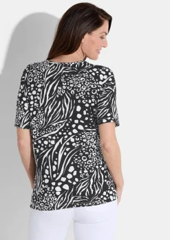 Shirt mit Animal Print