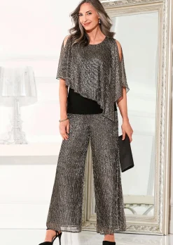 Shirt mit asymmetrischem Überwurf