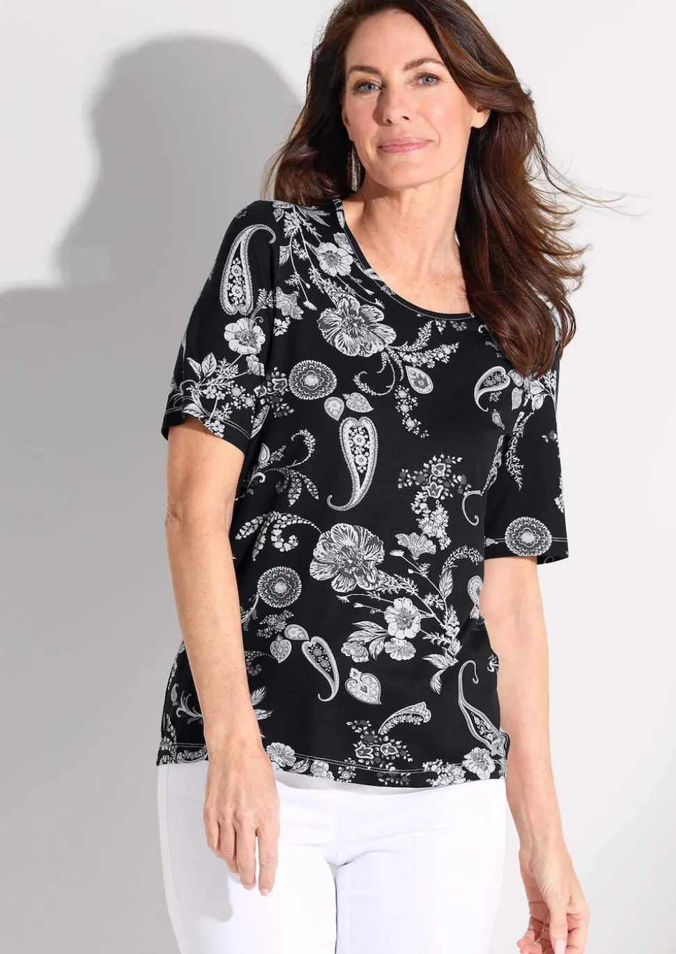 Shirt mit Blumenmuster