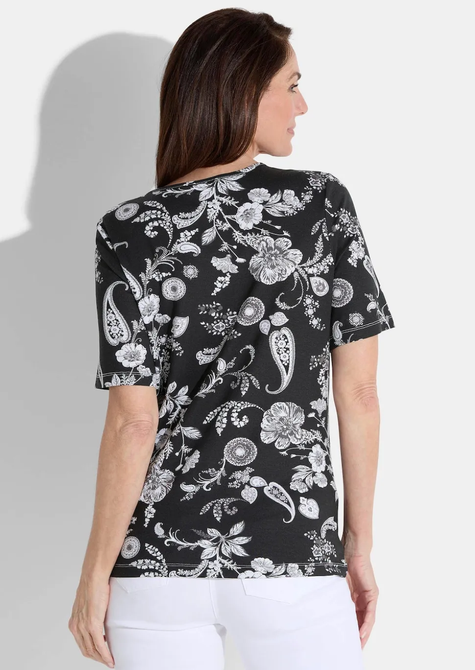 Shirt mit Blumenmuster