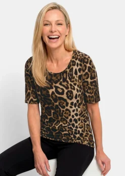 Shirt mit elegantem Leo Print
