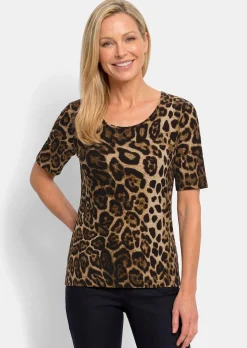 Shirt mit elegantem Leo Print