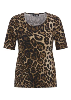 Shirt mit elegantem Leo Print