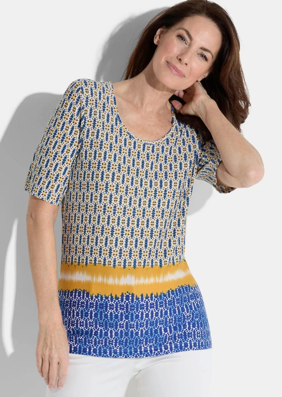 Shirt mit Ethno Print