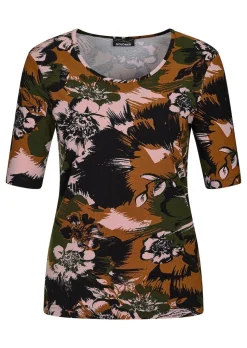Shirt mit femininem Blumenprint