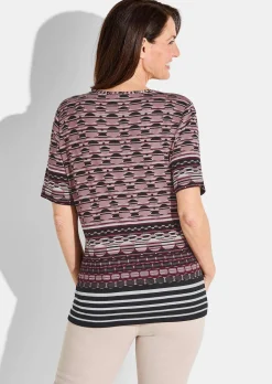 Shirt mit grafischem Alloverprint