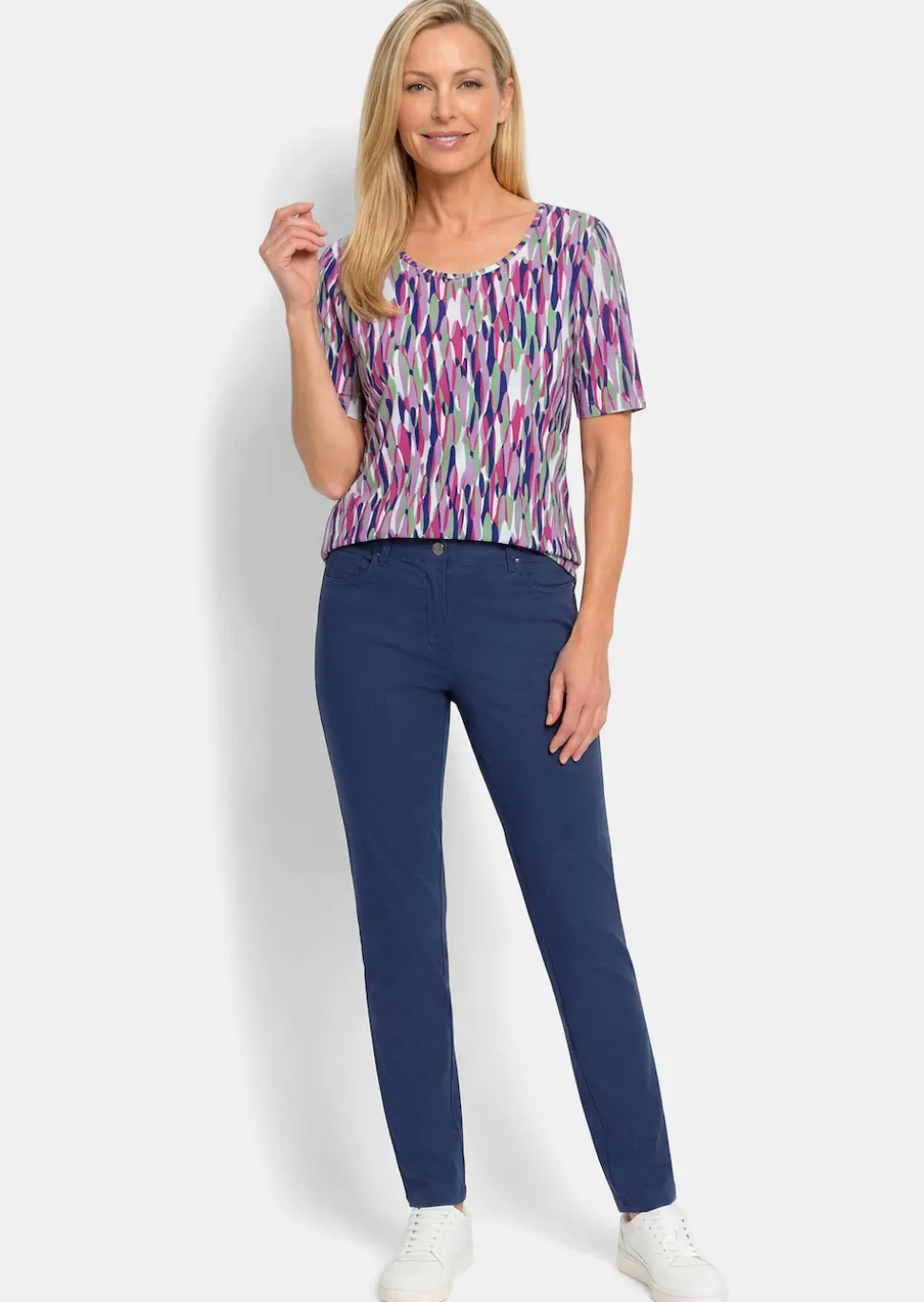 Shirt mit grafischem Muster