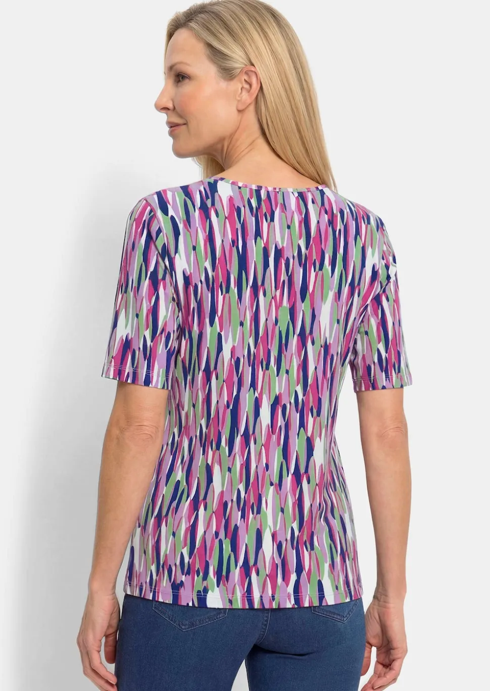 Shirt mit grafischem Muster