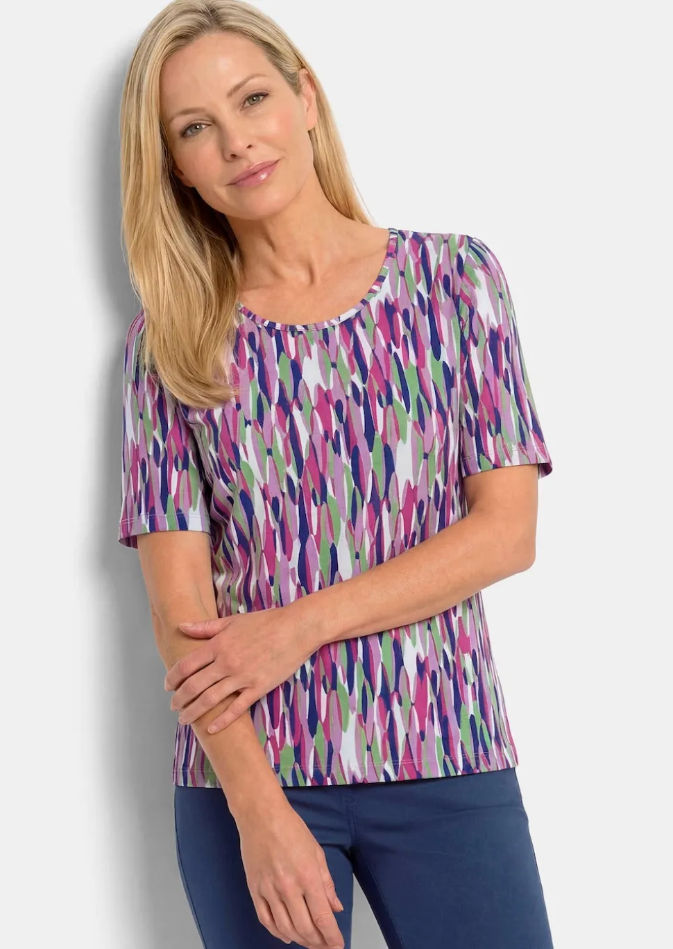 Shirt mit grafischem Muster