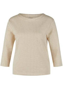 Shirt mit Hahnentrittmuster
