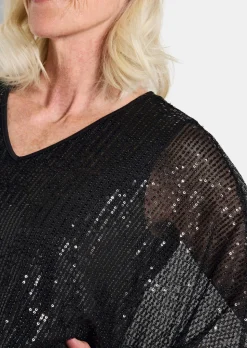 Shirt mit Pailletten