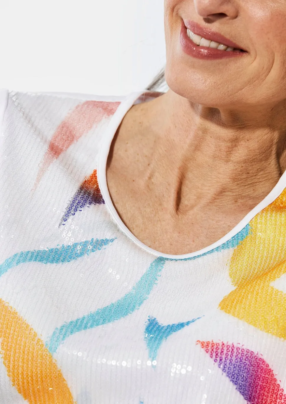 Shirt mit Rundhalsausschnitt