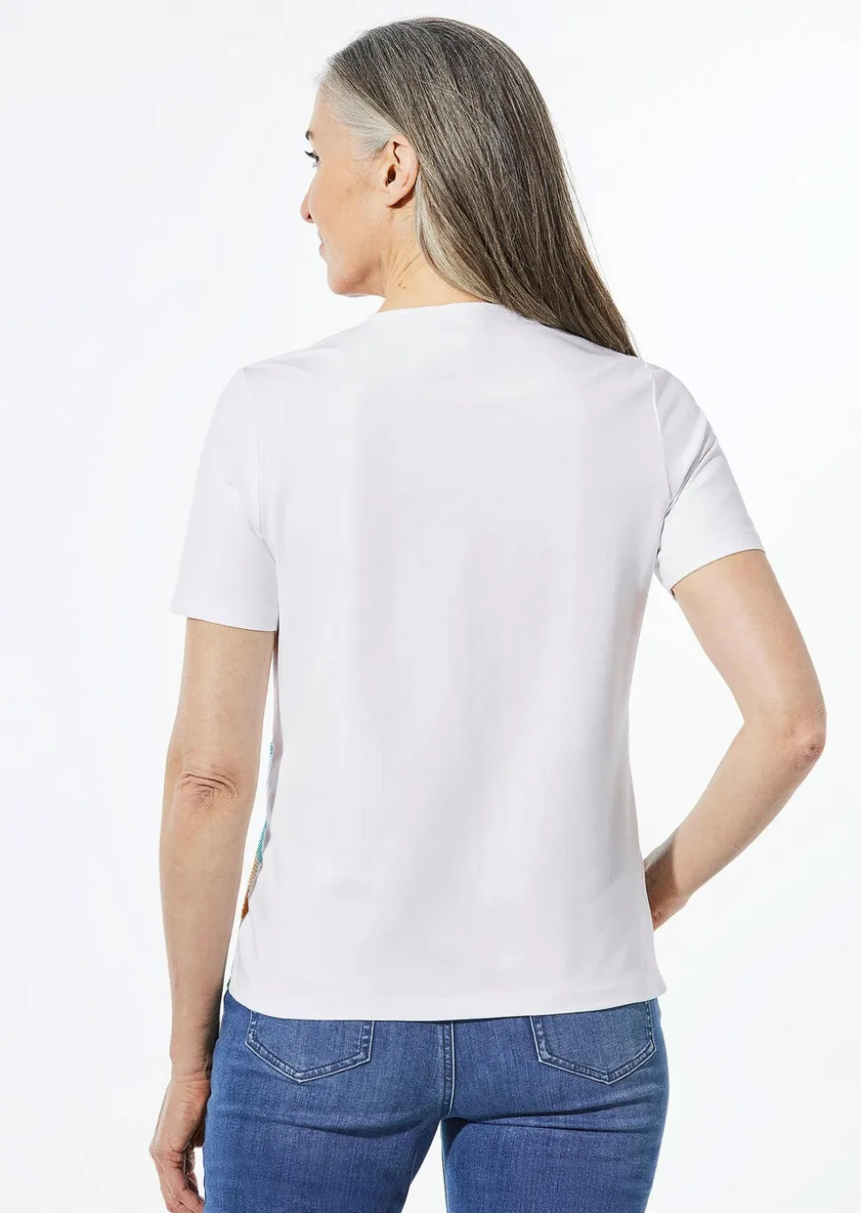 Shirt mit Rundhalsausschnitt