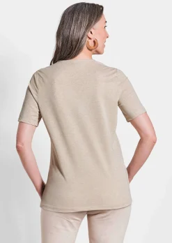 Shirt mit schimmerndem Glanz