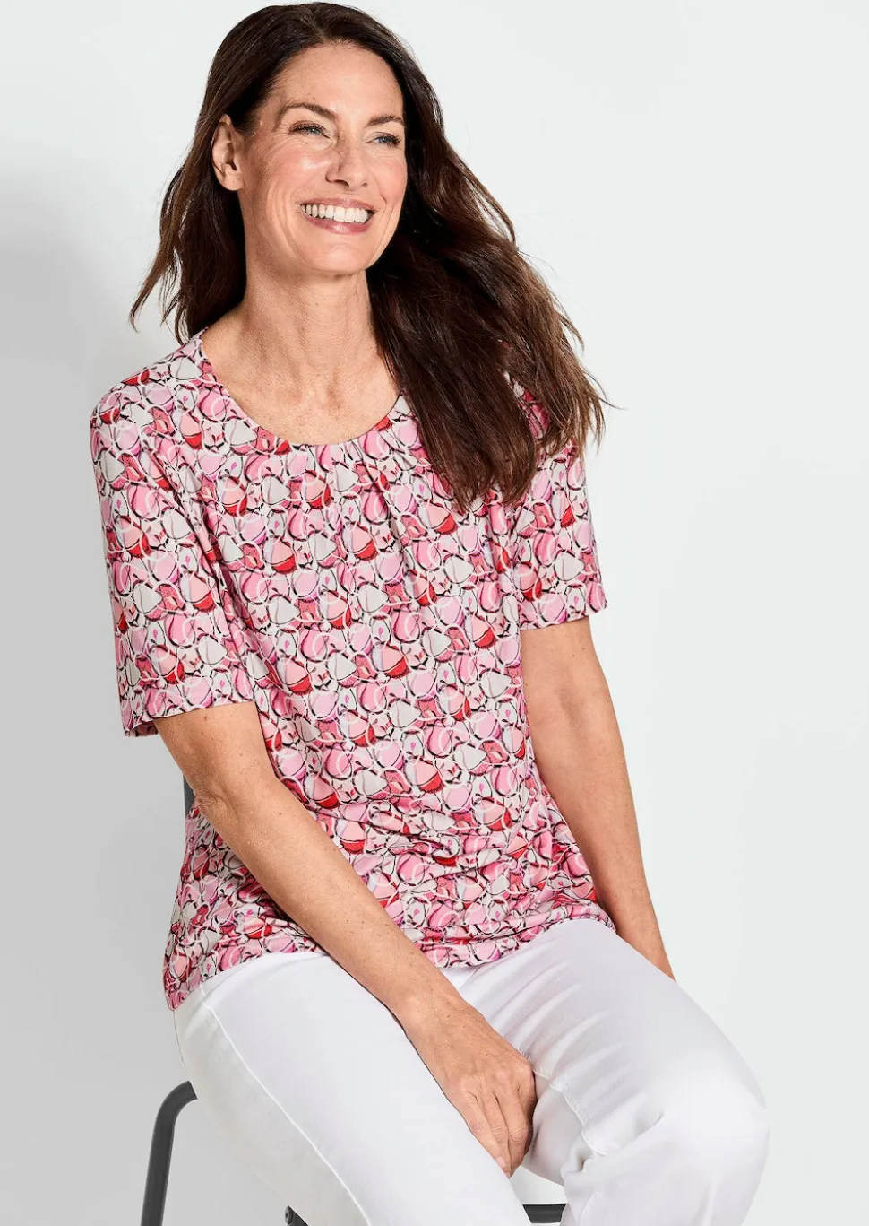 Shirt mit trendigem Druck