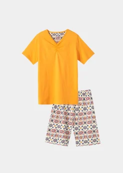 Shorty-Set aus Baumwolle
