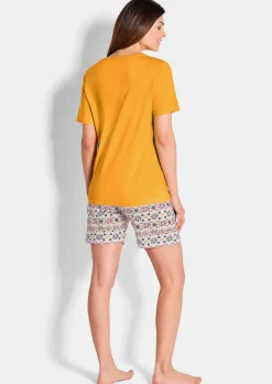 Shorty-Set aus Baumwolle