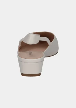 Slingpumps aus echtem Leder