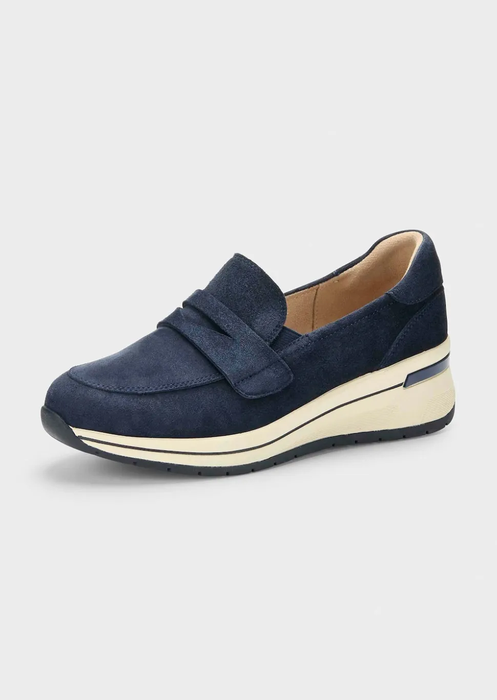 Slipper aus echtem Wildleder