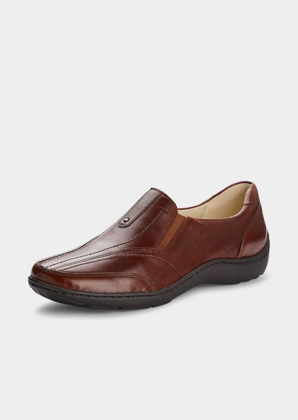 Slipper aus Leder