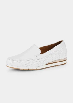 Slipper in Flechtoptik