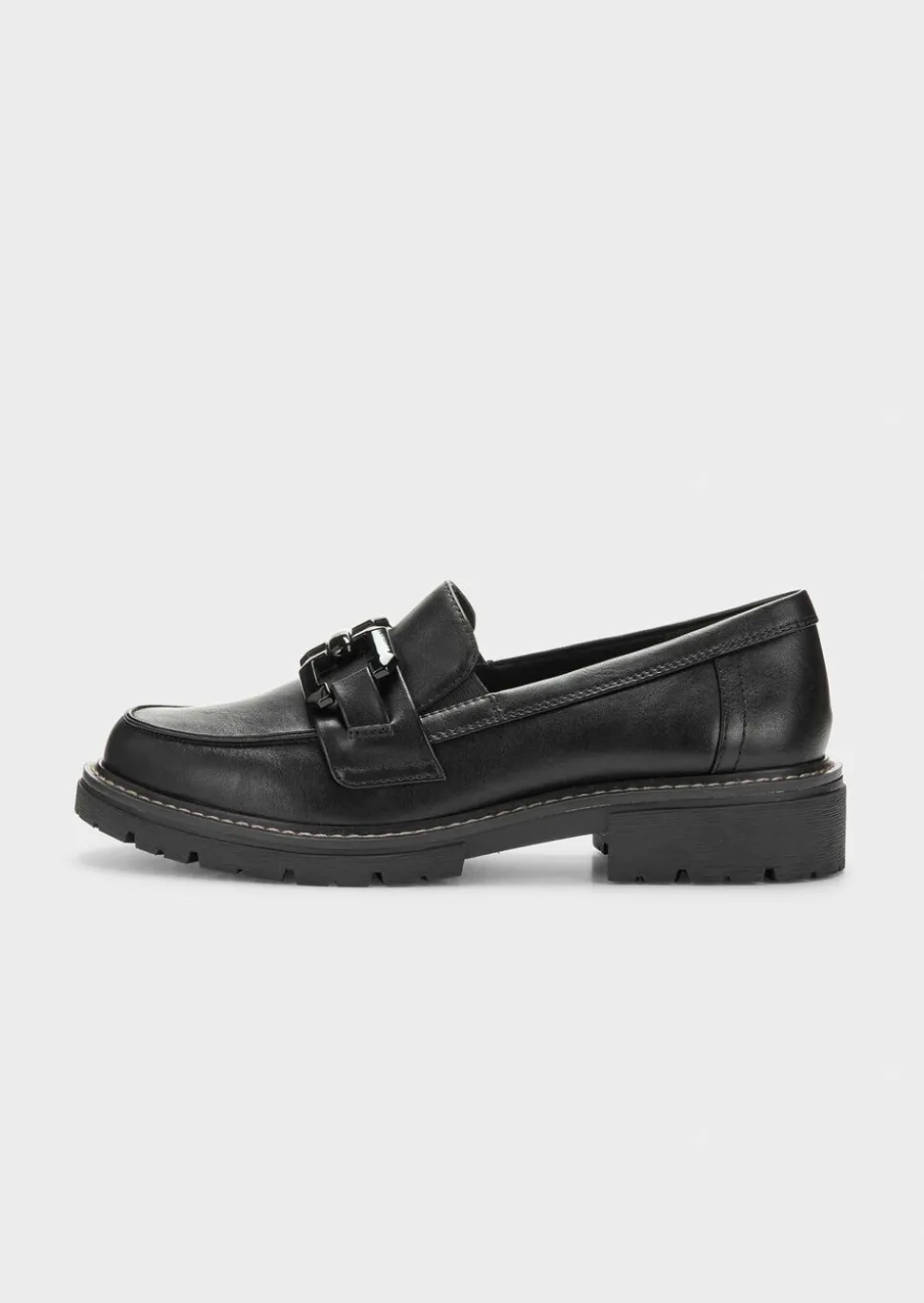 Slipper in Lackleder-Optik